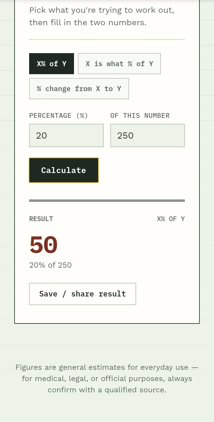 QuickCalc – Age, BMI & % Calculator gallery image