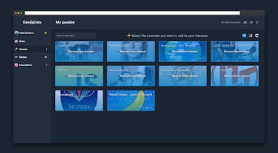 Weekly playlists generator gallery image