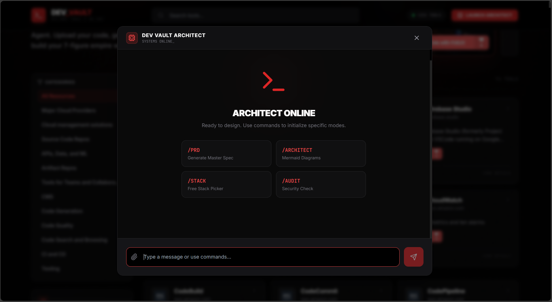 The Dev Vault - The AI-Powered Zero-Cost - Screenshot 4 showing product features and functionality