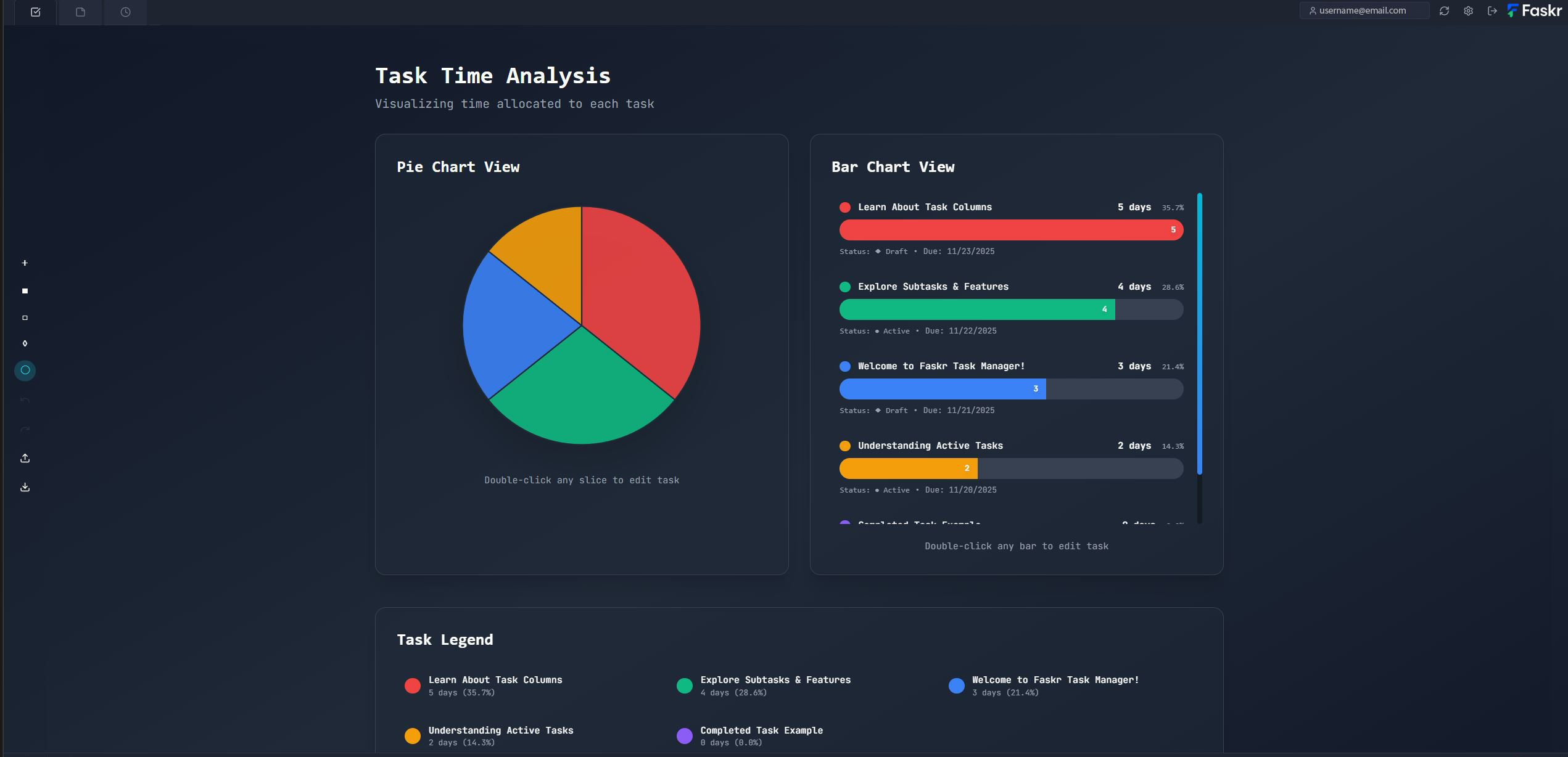 Faskr - Screenshot 2 showing product features and functionality