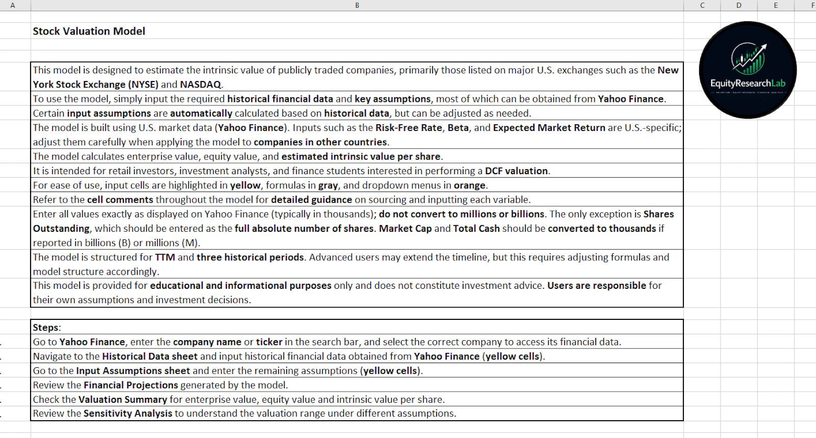Intrinsic Value Calculator for Stocks screenshot 1