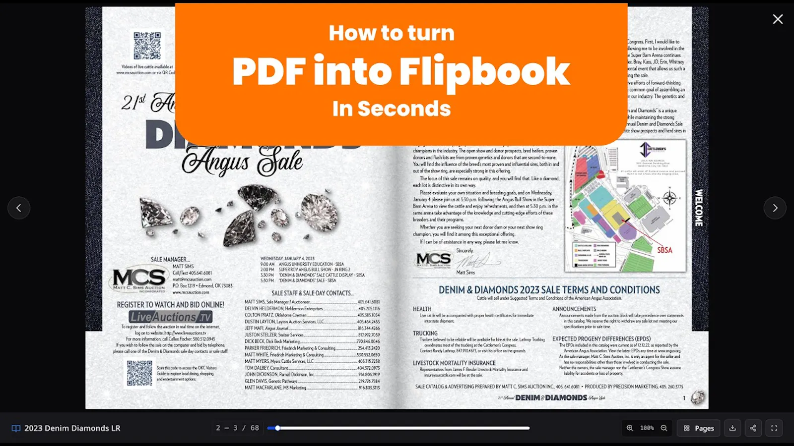 PDF to Flipbook screenshot 1 (video preview)