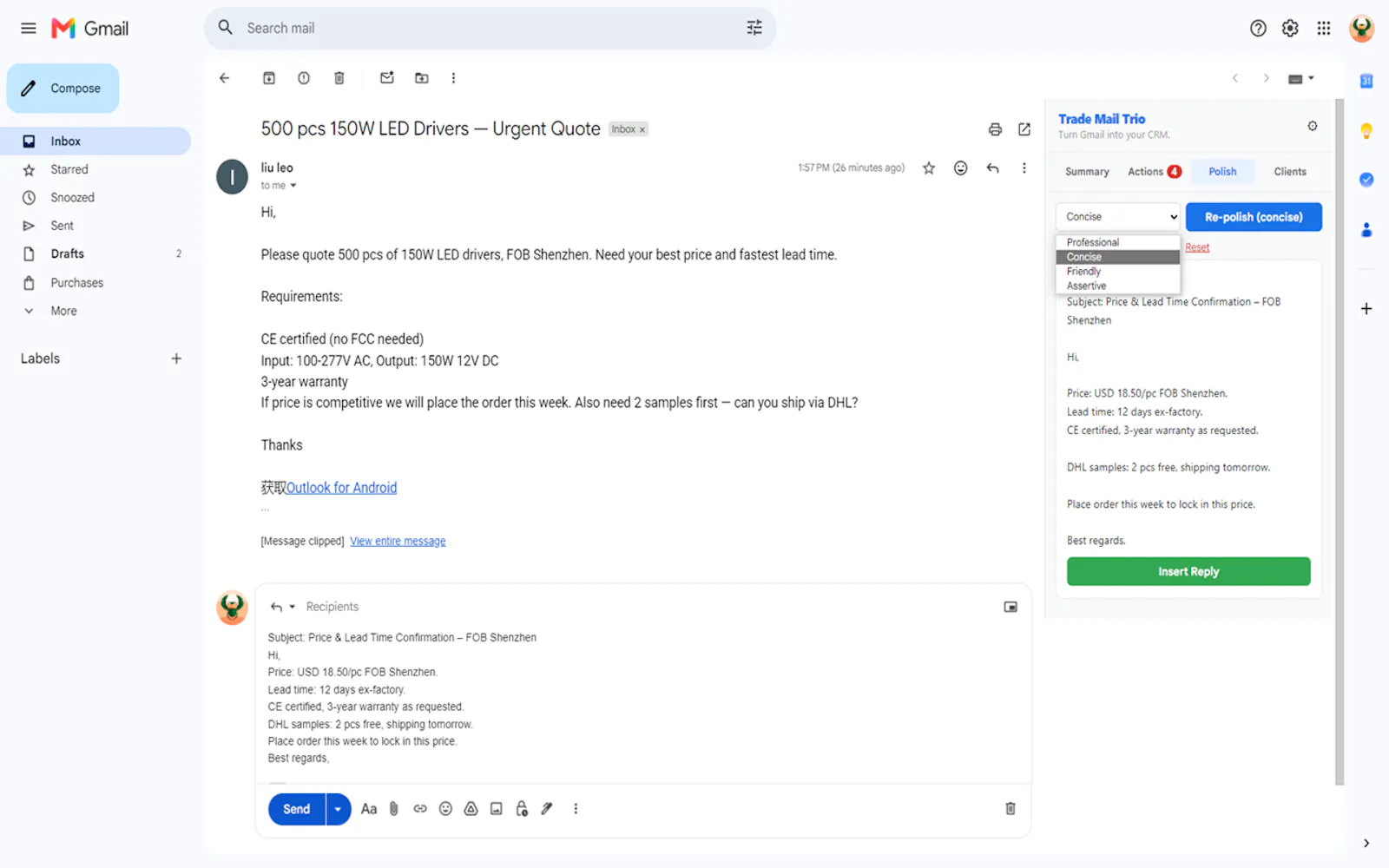 Trade Mail Trio screenshot 4