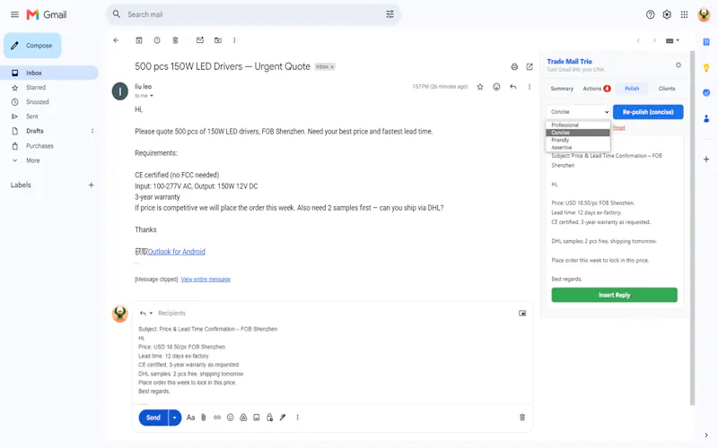 Trade Mail Trio screenshot 4