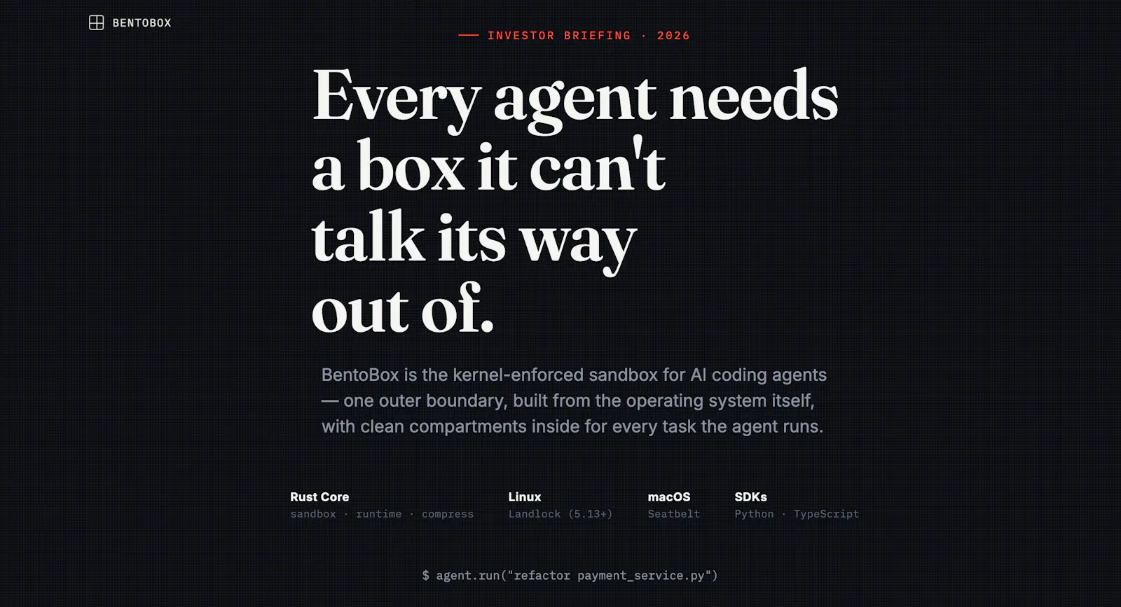BentoBox screenshot 1