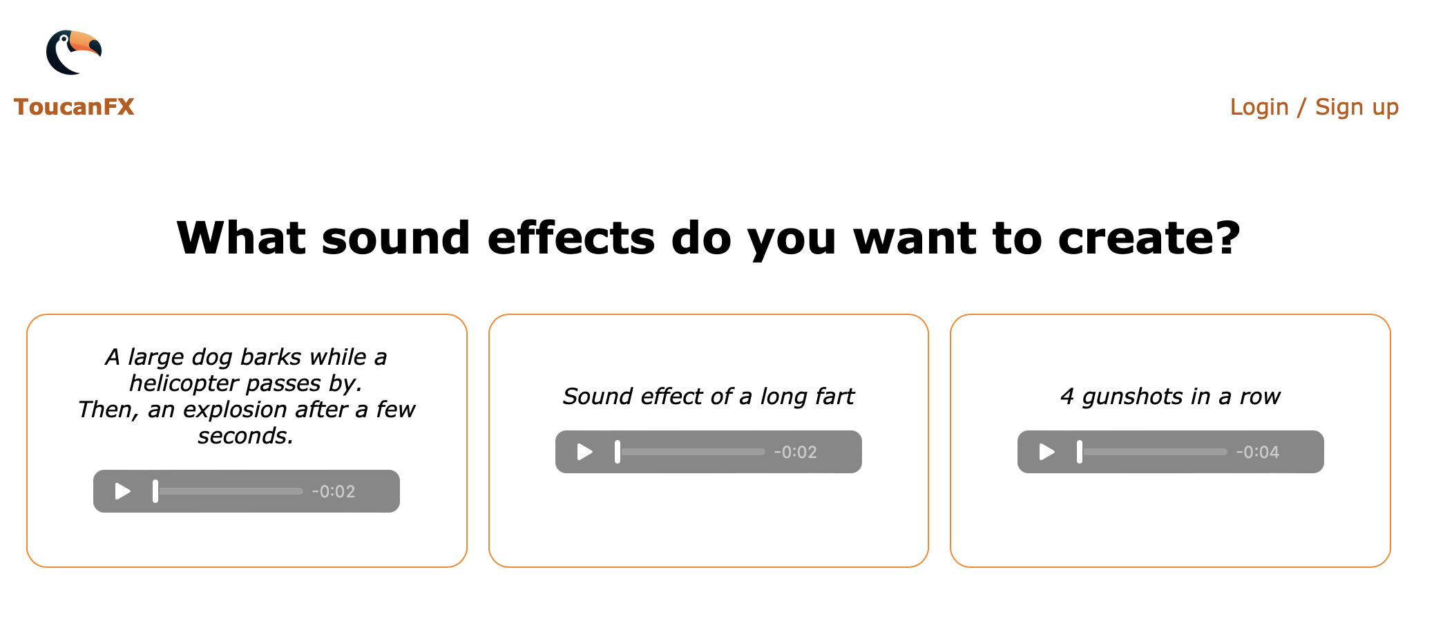 ToucanFX.com gallery image