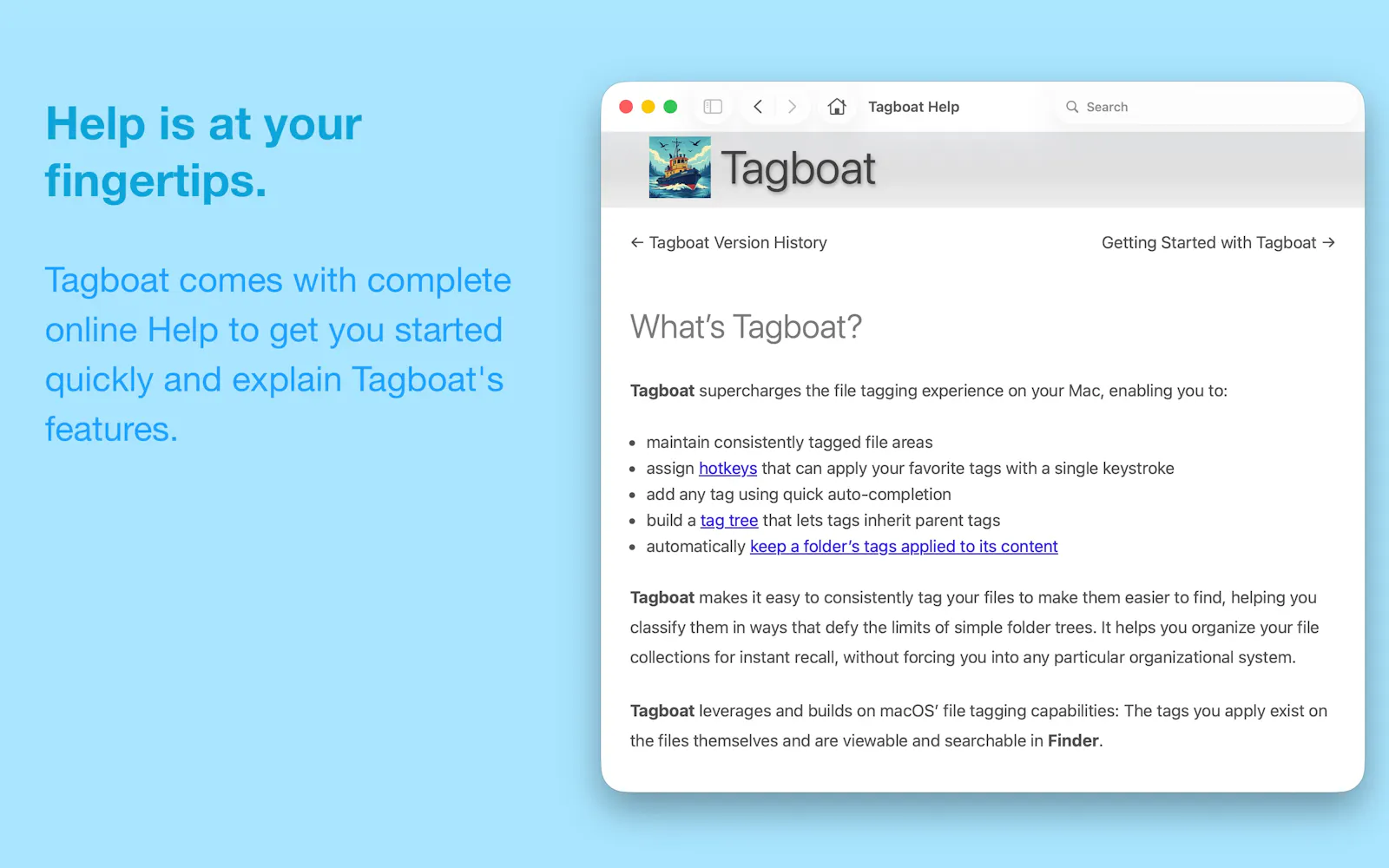 Tagboat File Tagger screenshot 7