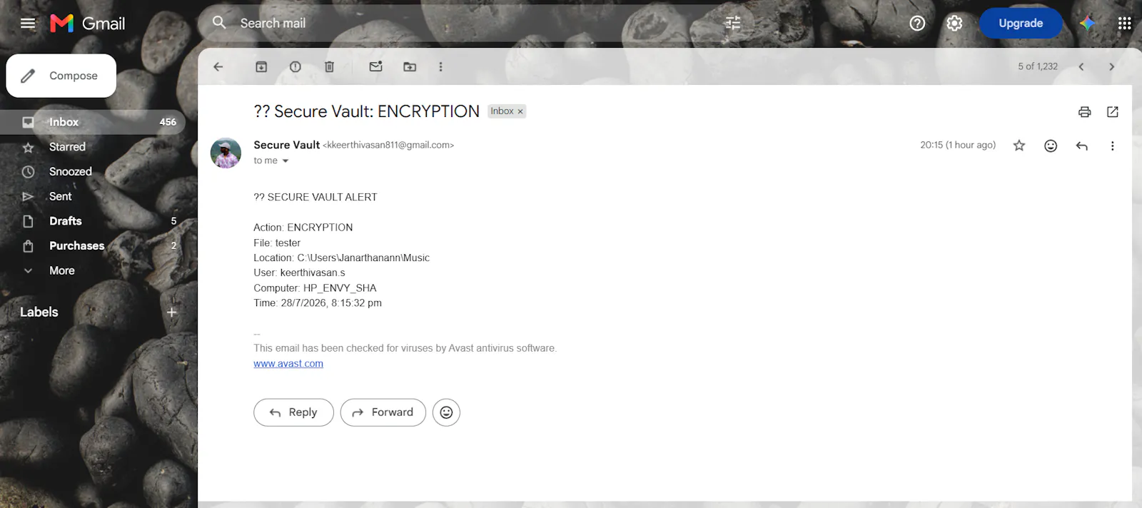 secure vault .exe screenshot 7