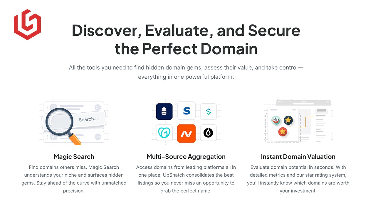 Upsnatch - Smart Suche nach abgelaufenen Domains Medien 3
