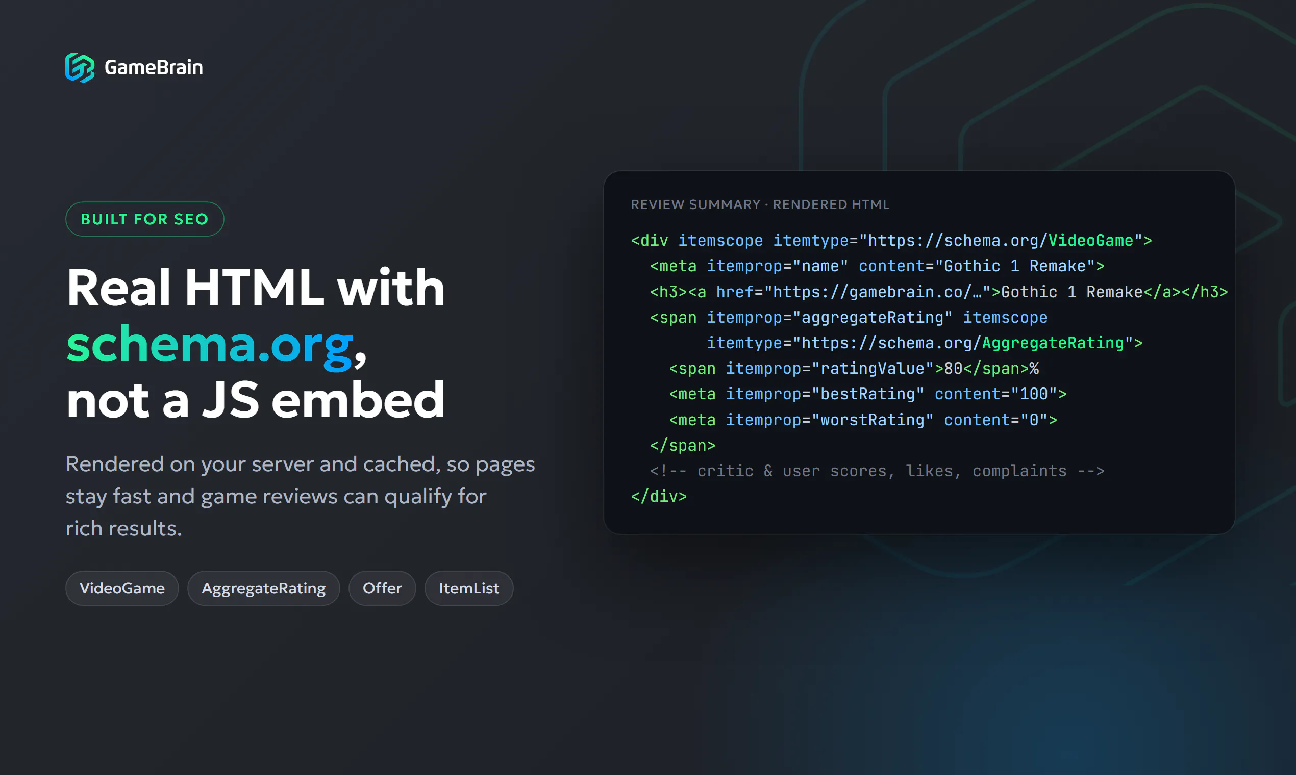 GameBrain for WordPress gallery image