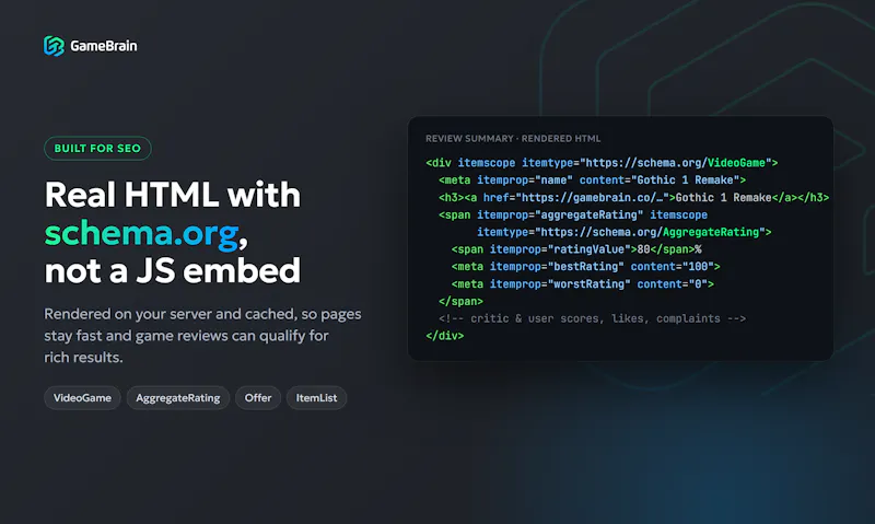 GameBrain for WordPress screenshot 7