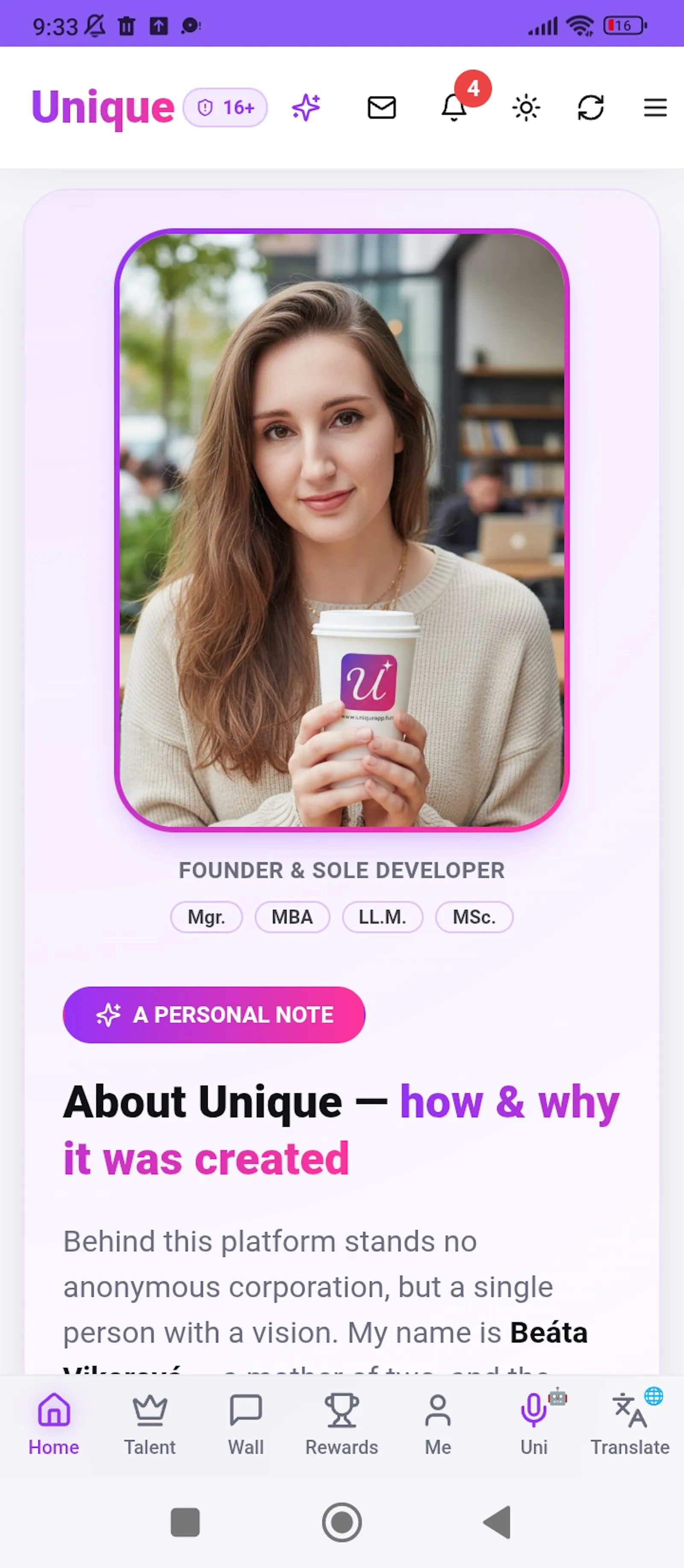 Unique - all in one app screenshot 18