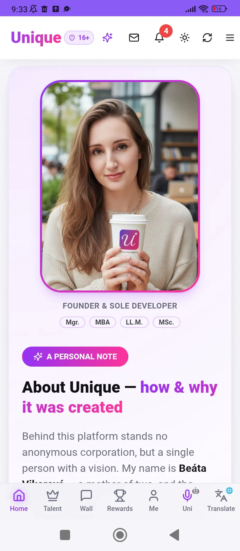 Unique - all in one app screenshot 18