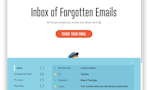 Inbox of Forgotten Emails image