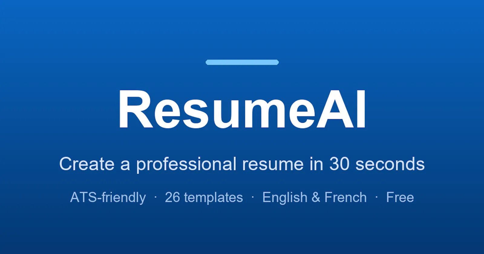 ResumeAI screenshot 1