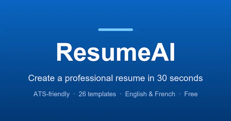 ResumeAI screenshot 1