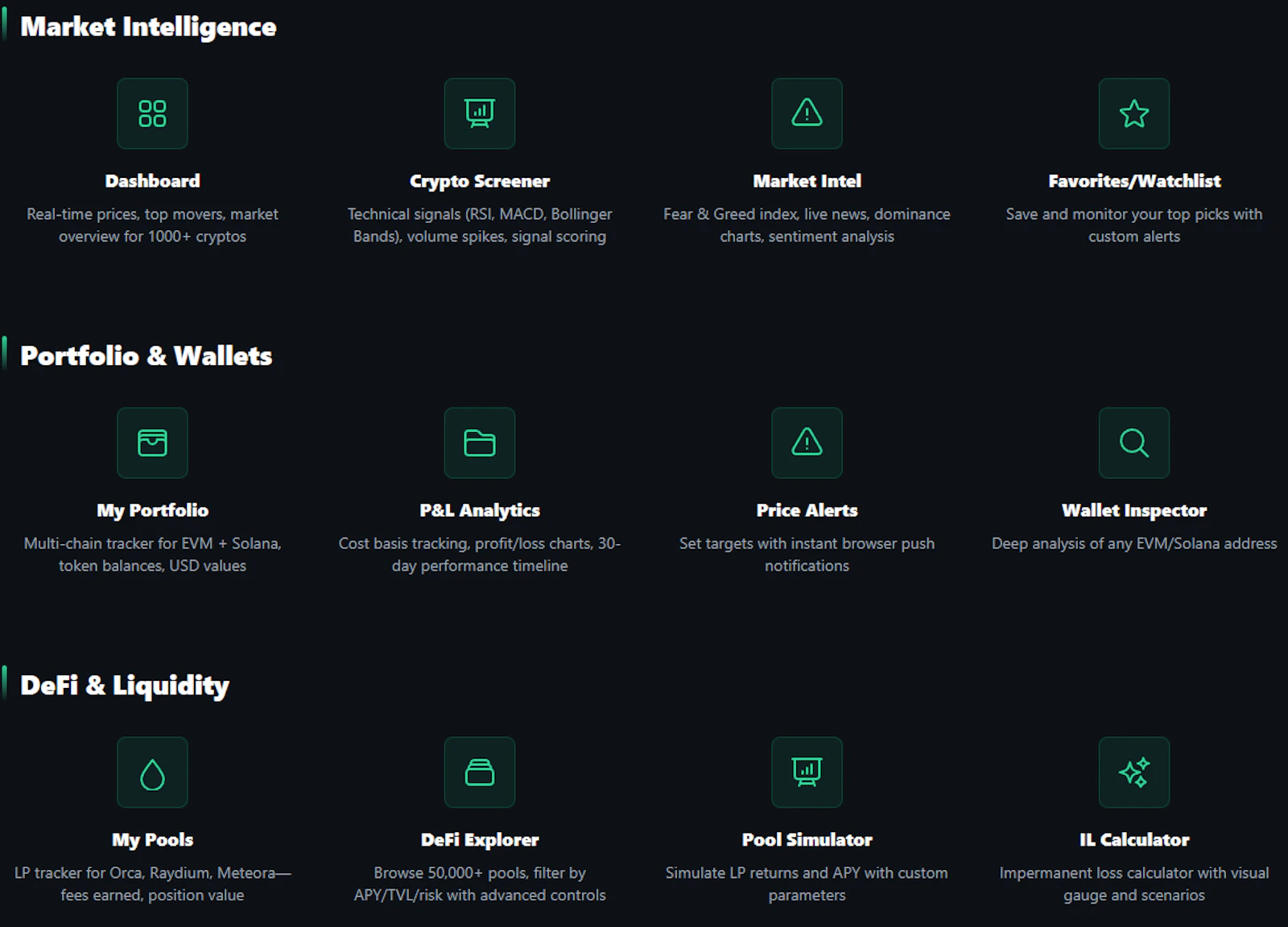 Koinlytics screenshot 2