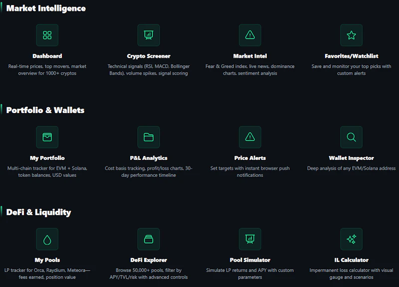 Koinlytics screenshot 2