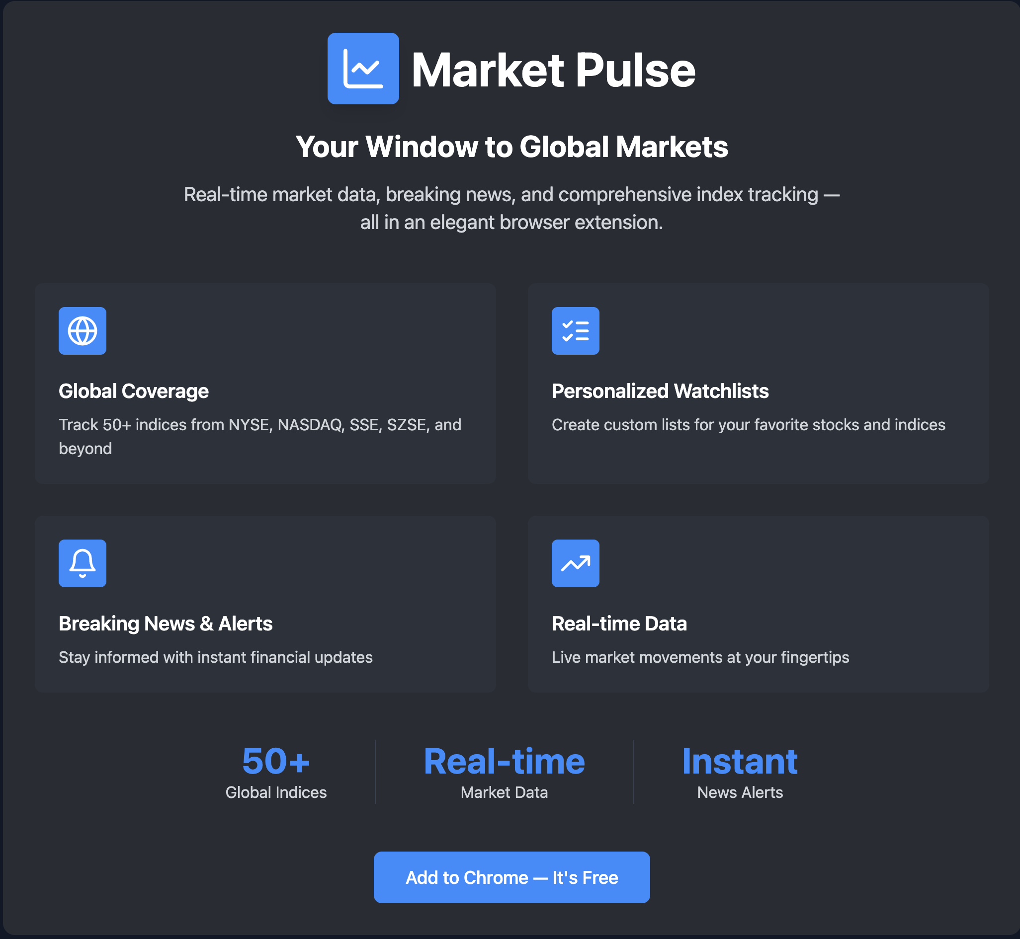 Market Pulse - Your market dashboard, always within reach. media 1