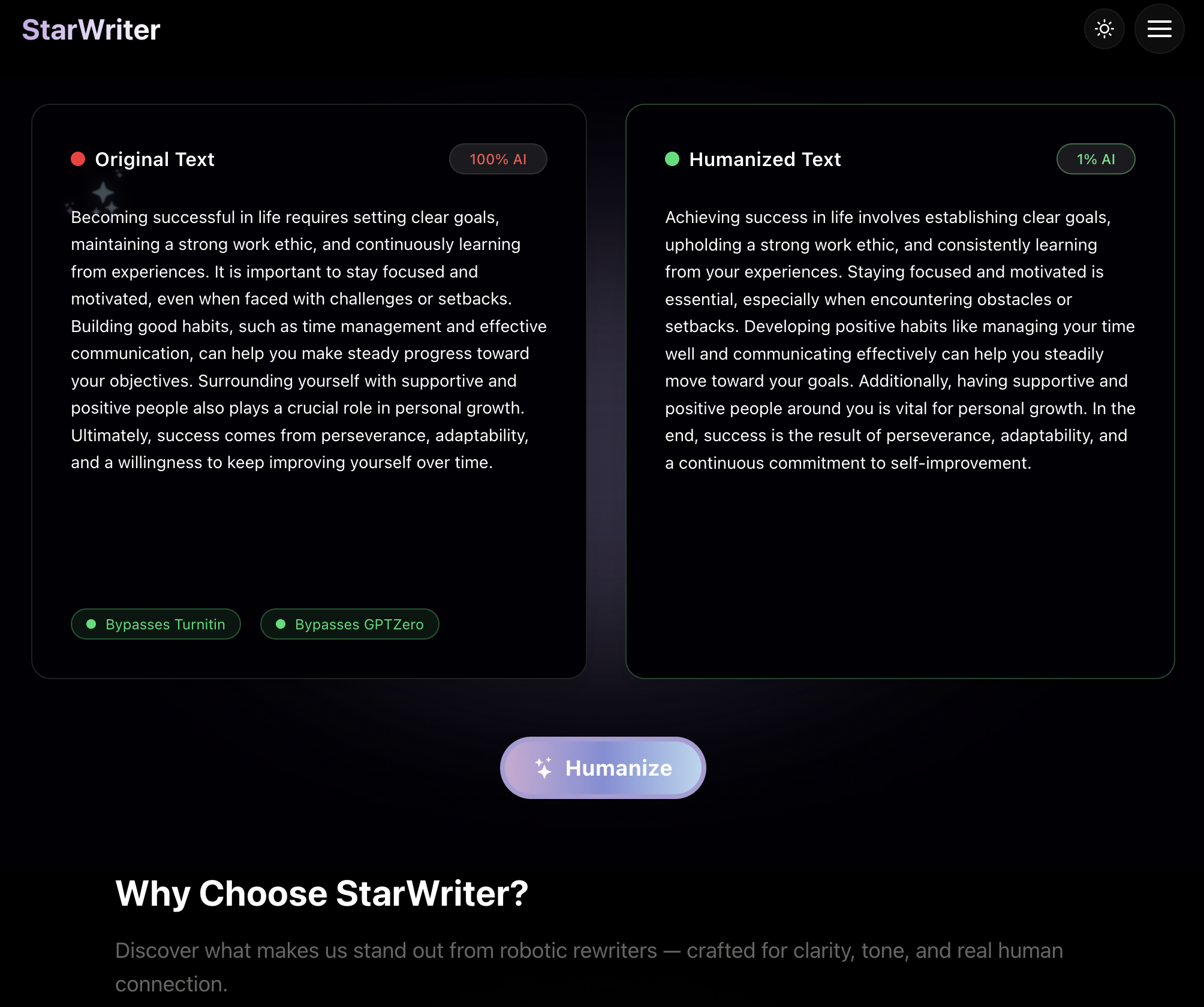 StarWriter AI gallery image