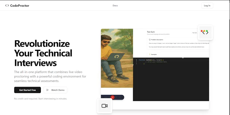 codeProctor screenshot 2