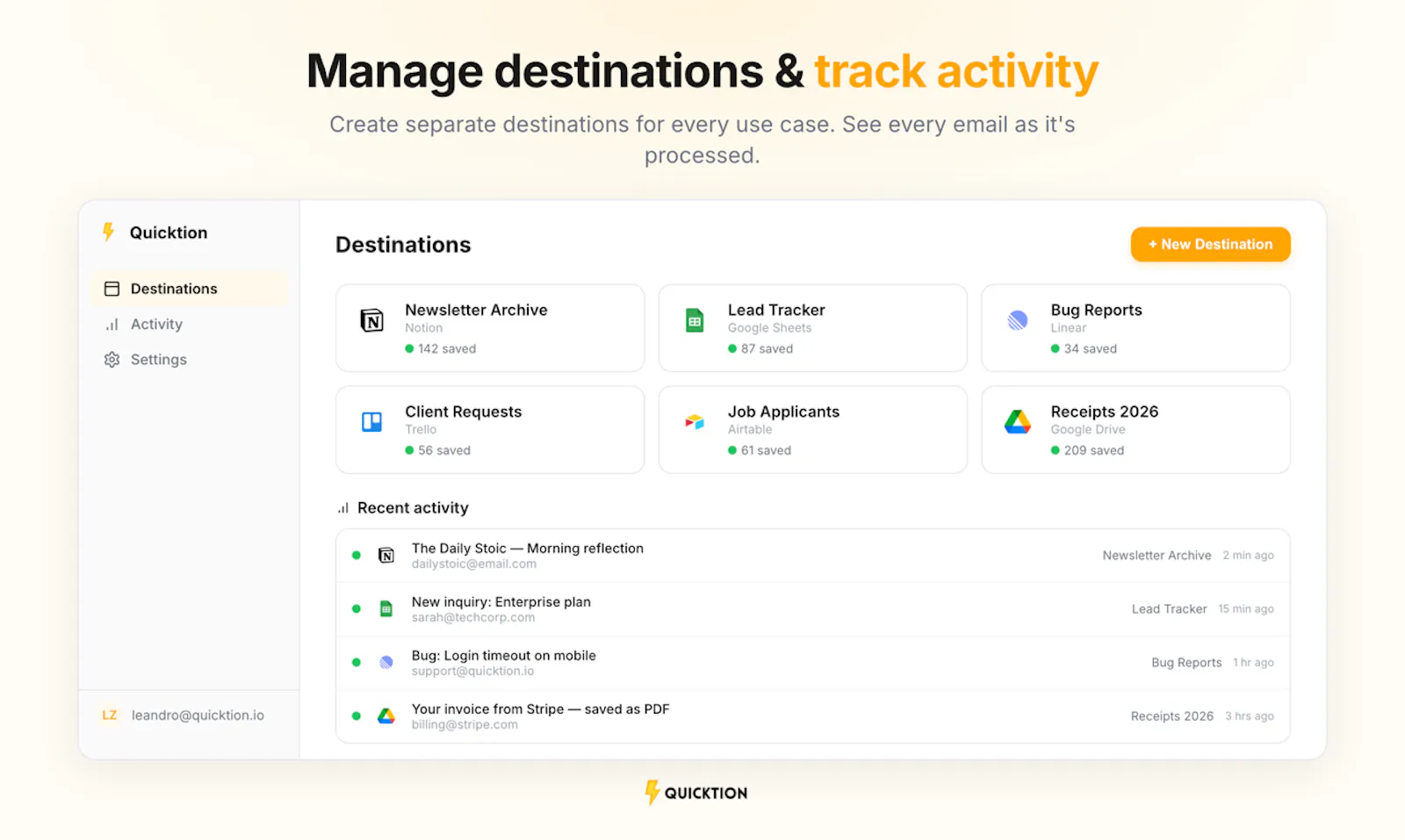 Quicktion 2.0 screenshot 4