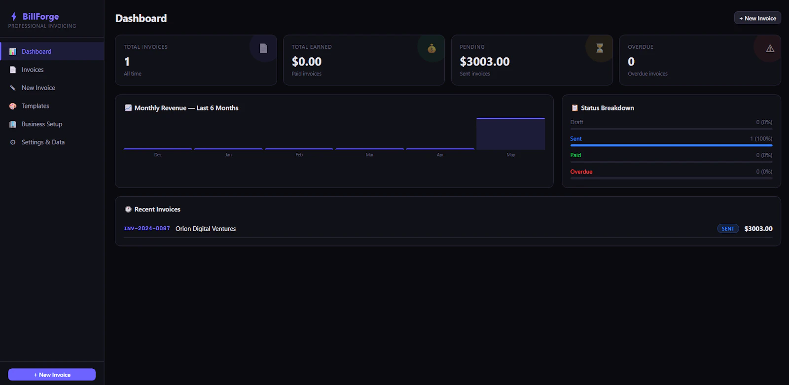 BillForge screenshot 5
