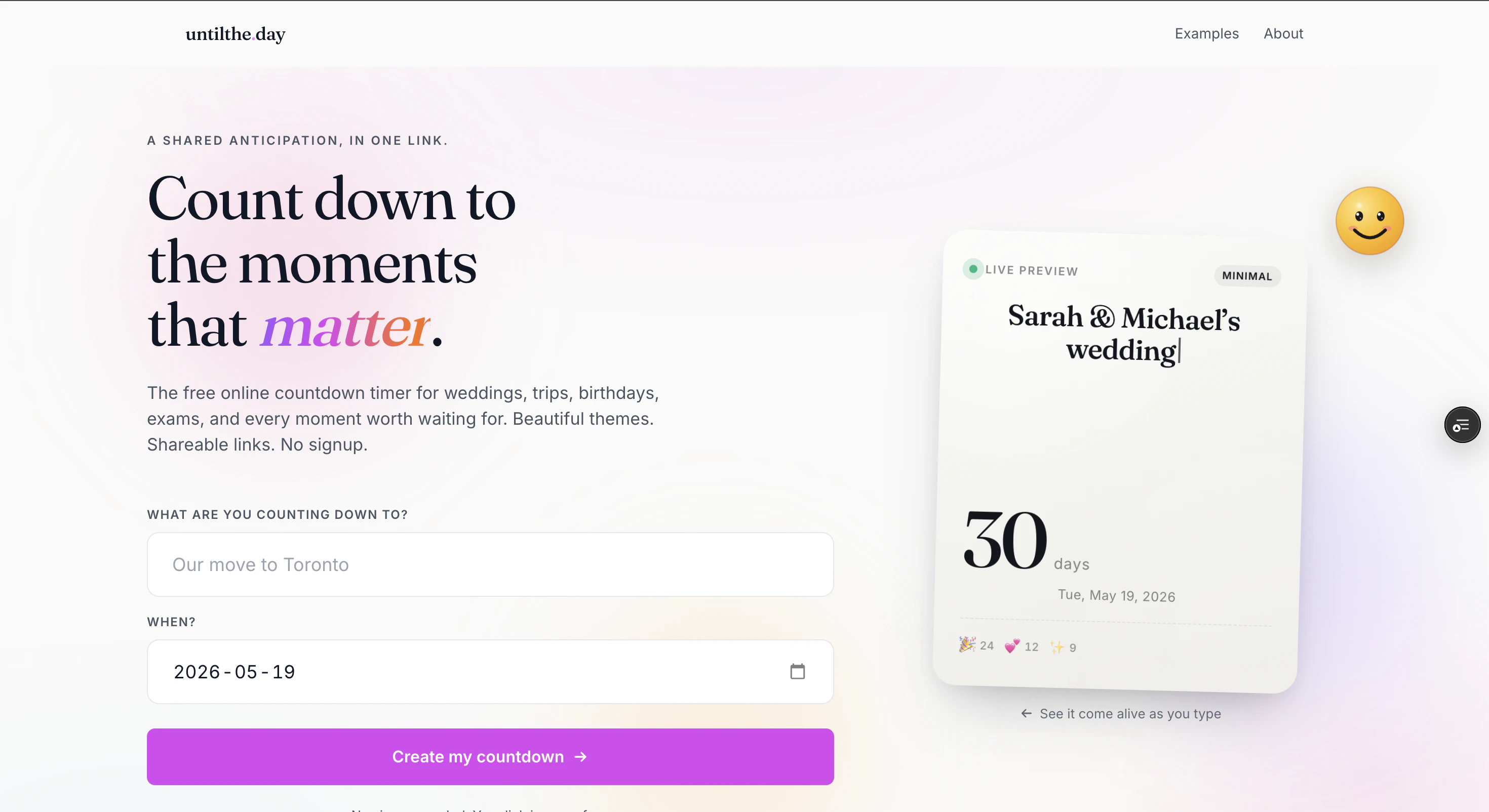 untilthe.day 대표 미리보기