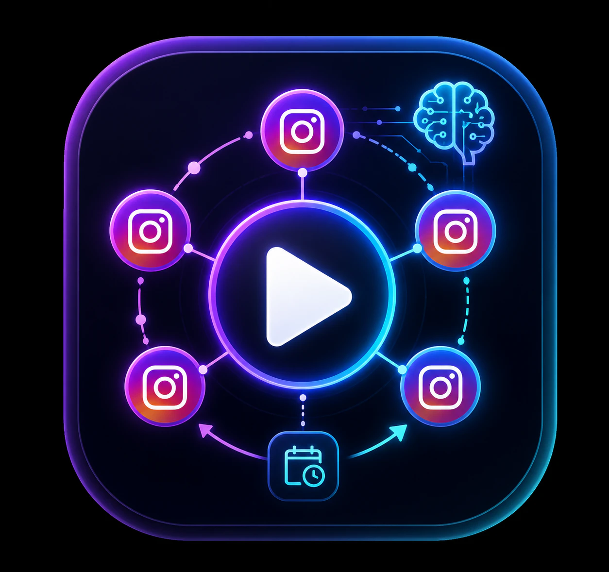 InstaAutoPost AI logo