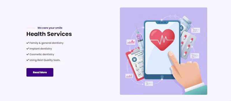 Clinics CMS screenshot 4