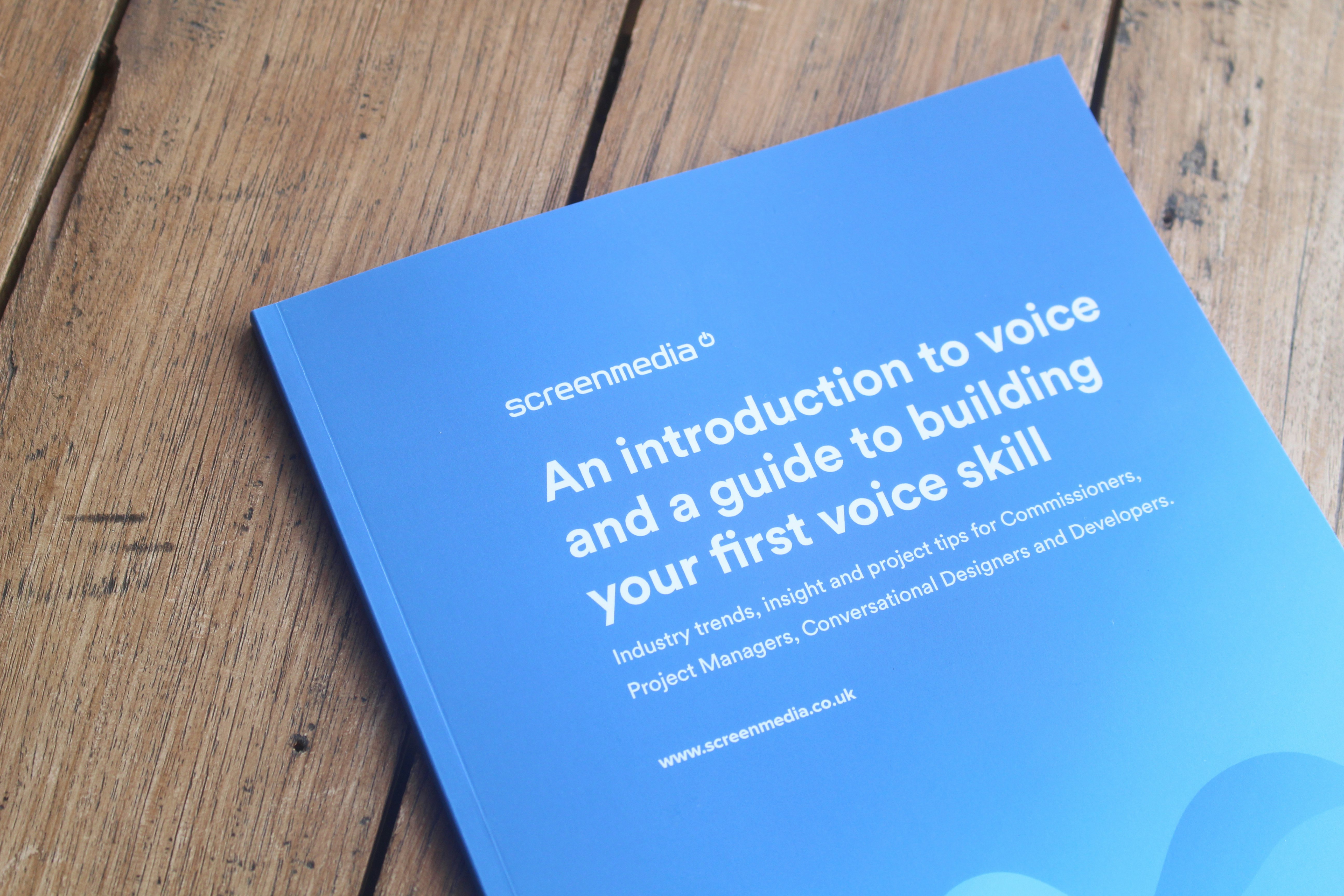 Whitepaper: An introduction to building voice skills gallery image