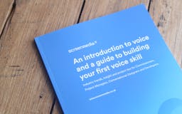 Whitepaper: An introduction to building voice skills media 3