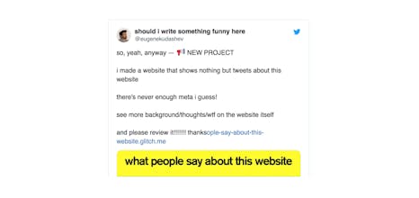 what people say about this website gallery image