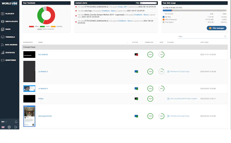 World VDS screenshot 4