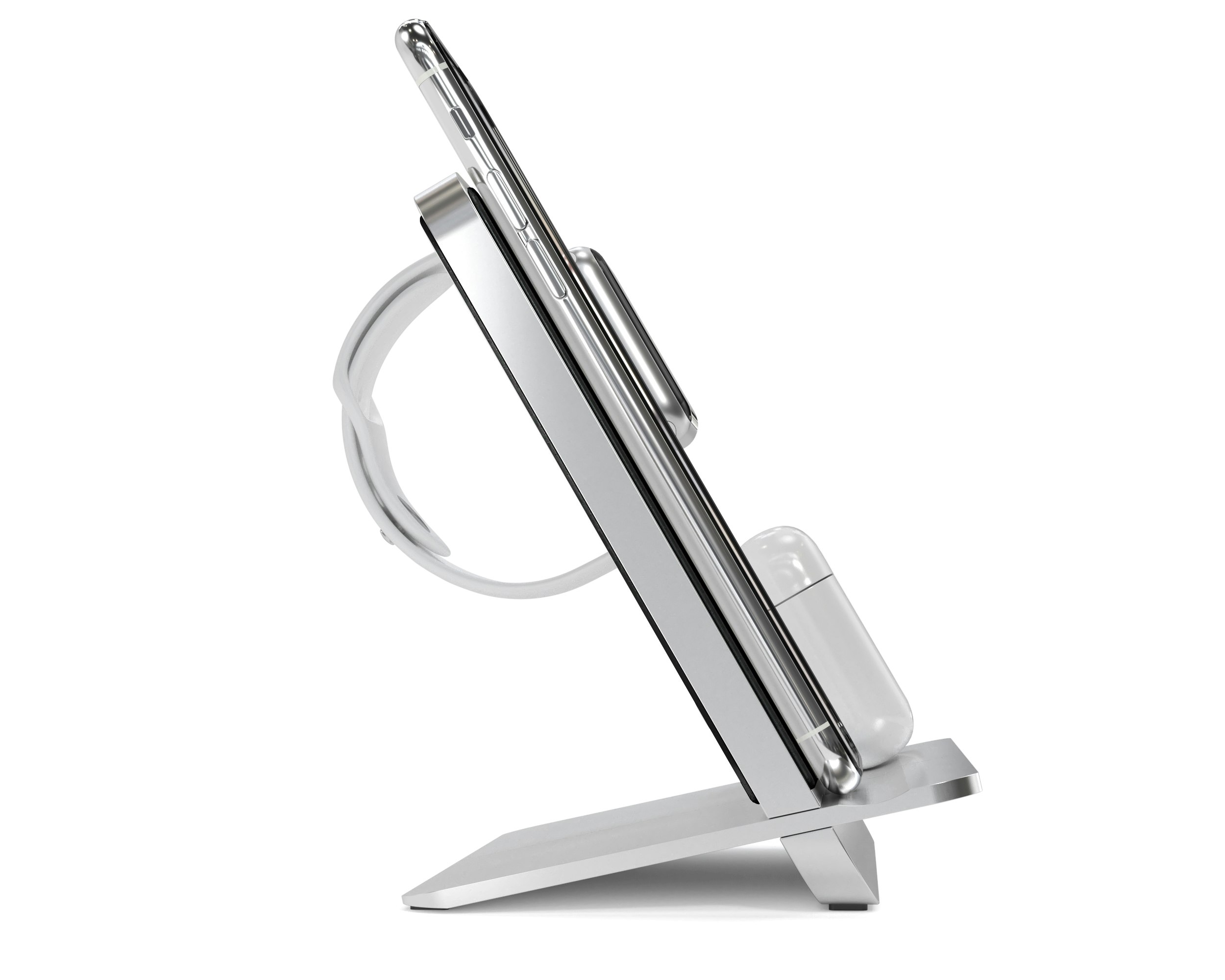 iComboStand - Qi Wireless Charger For Your Apple Devices! gallery image