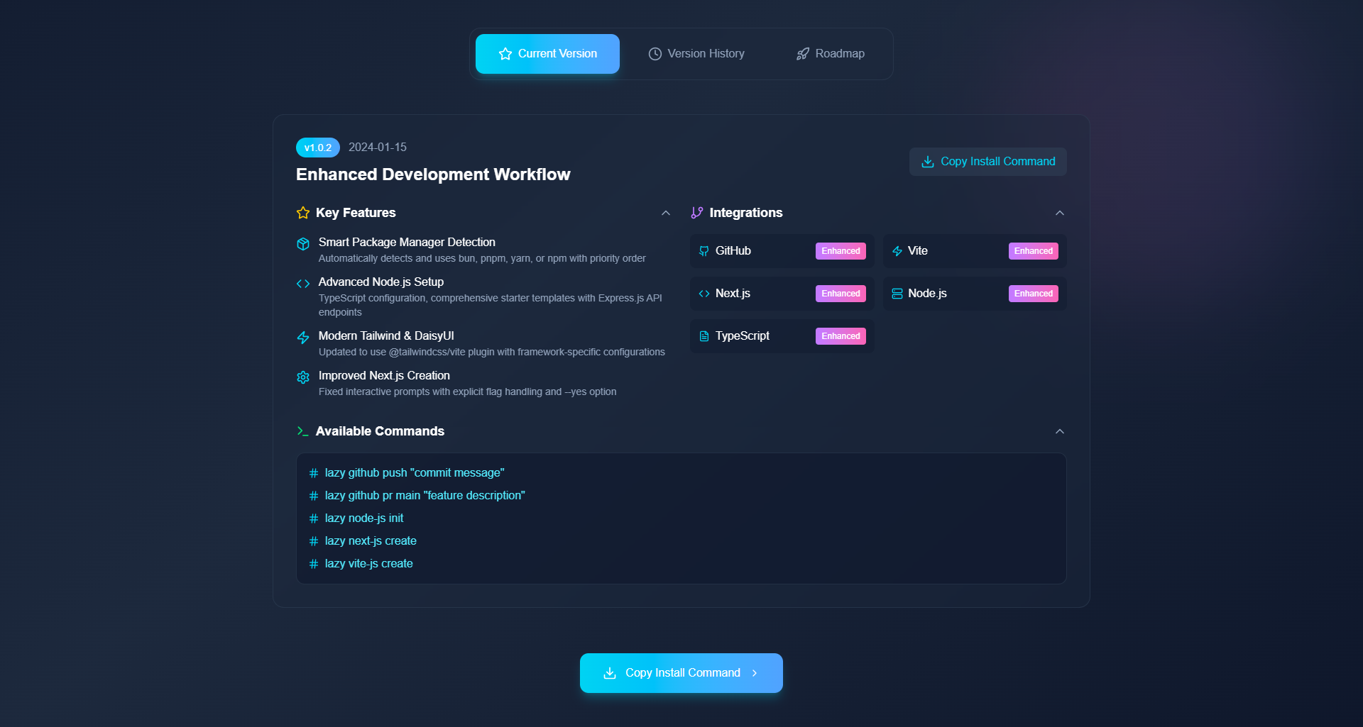 Tembel - Dev iş akışınızı bir profesyonel gibi otomatikleştirin medya 5