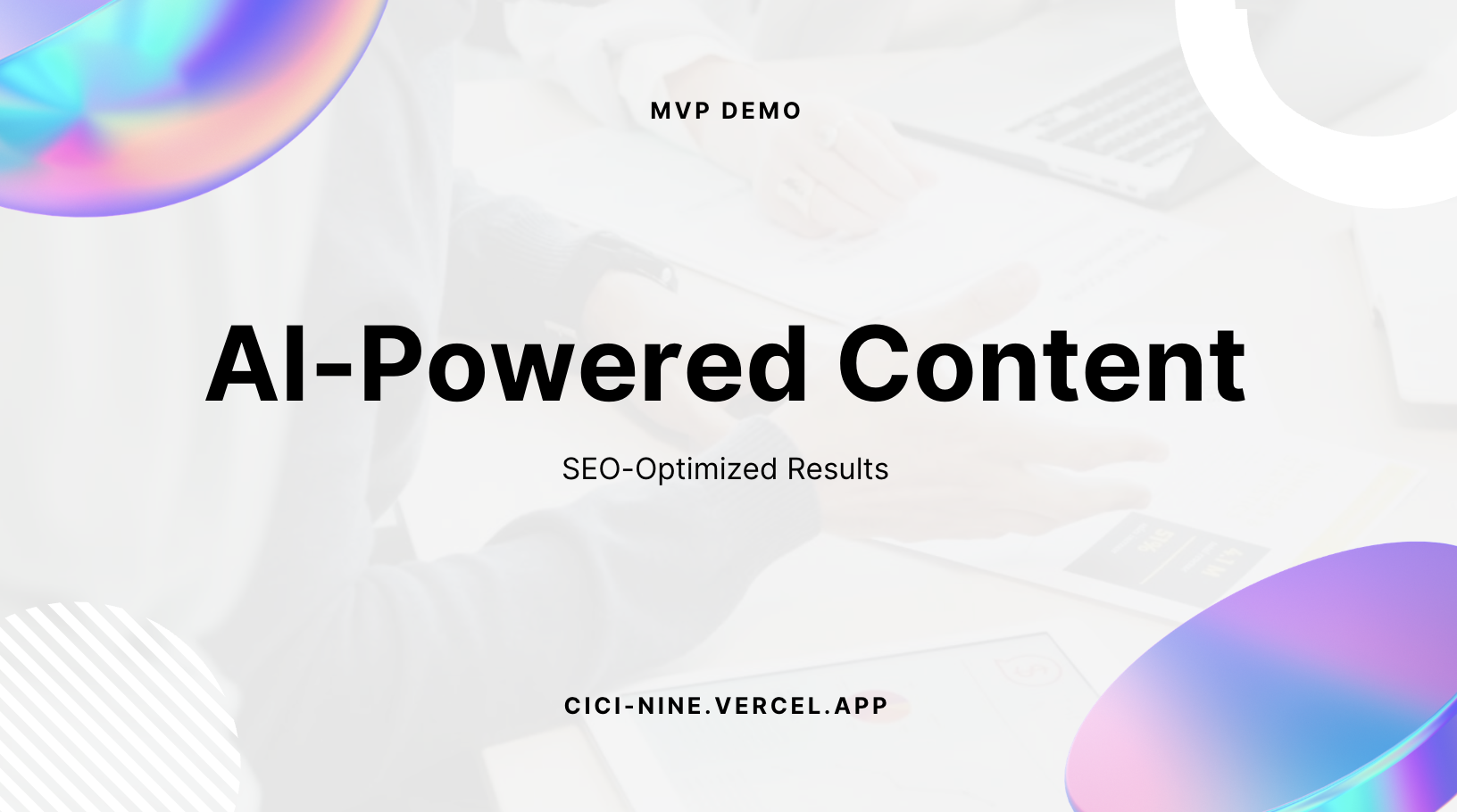 Cici MVP, Your SEO Content AI Assistant media 1