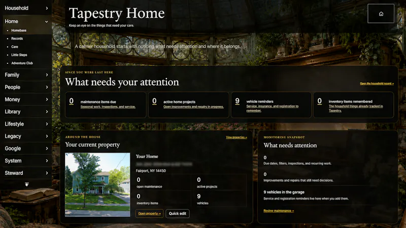 Welcome to Tapestry screenshot 3