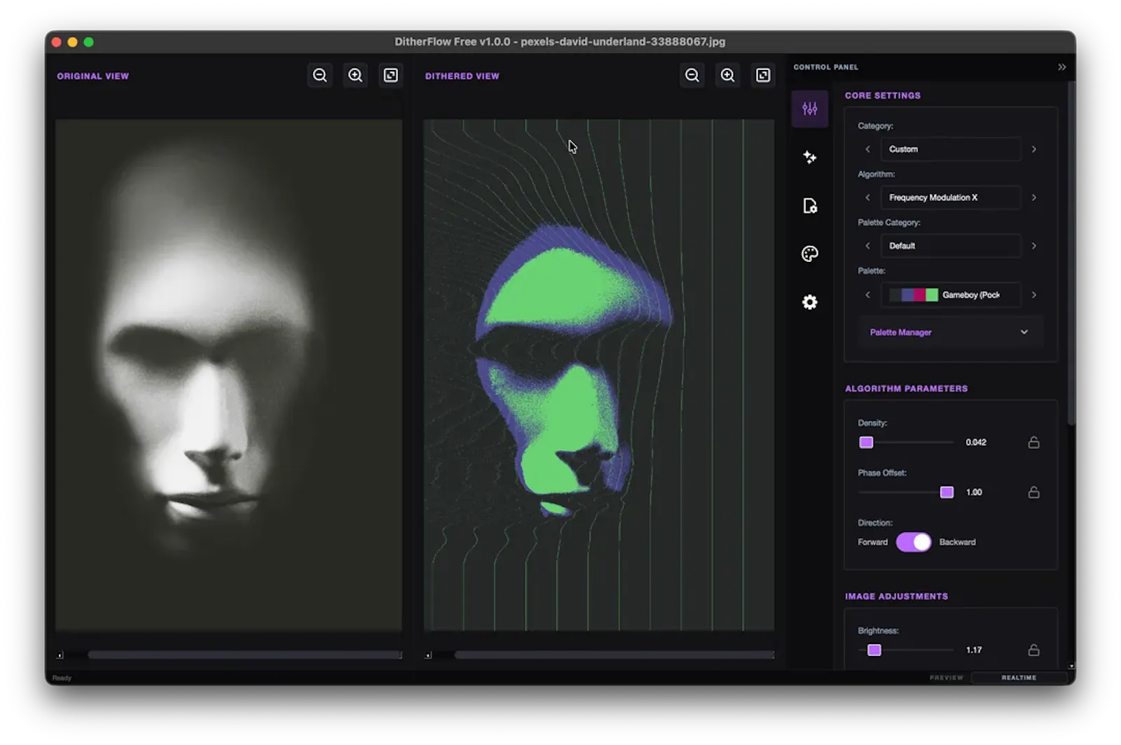 DitherFlow screenshot 1