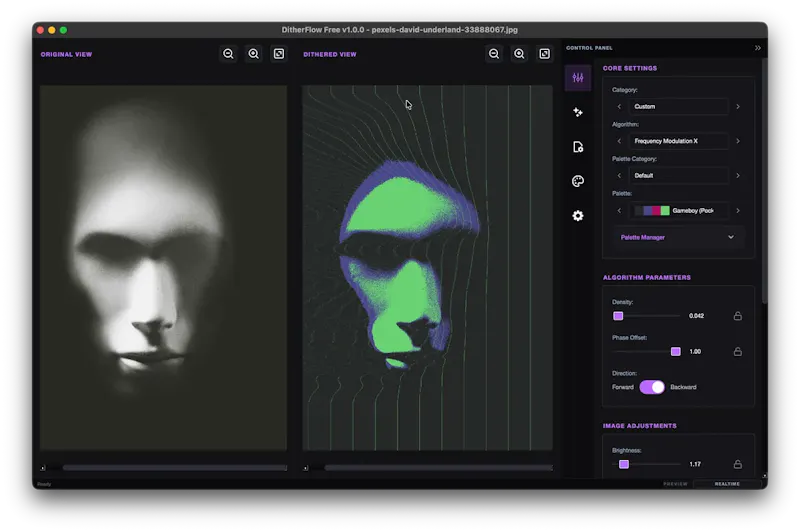 DitherFlow screenshot 1