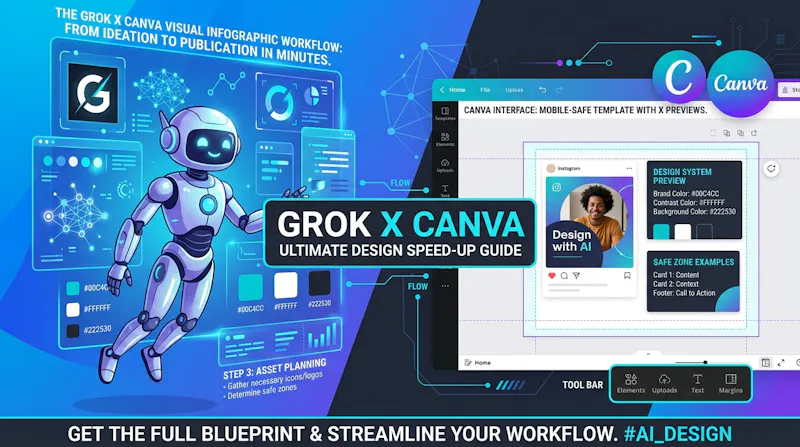 Grok × Canva Infographic System screenshot 1