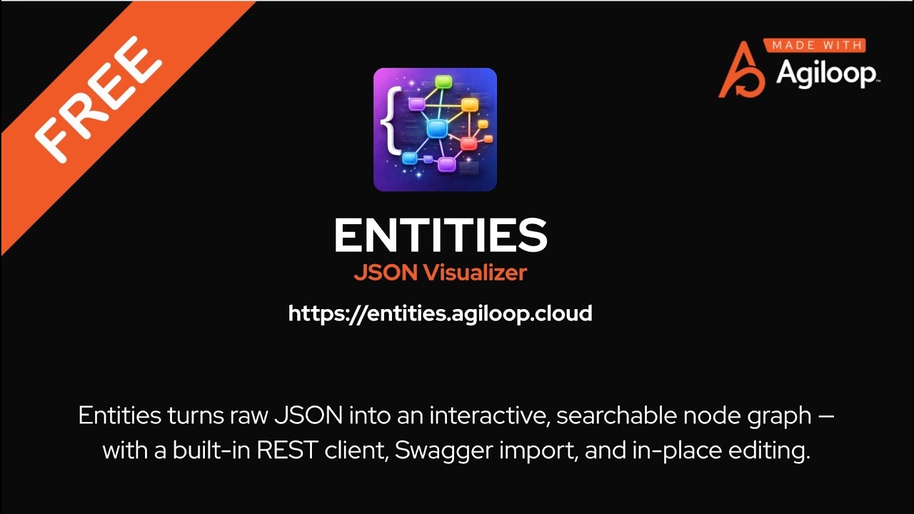 Entities — Visual JSON Explorer gallery image