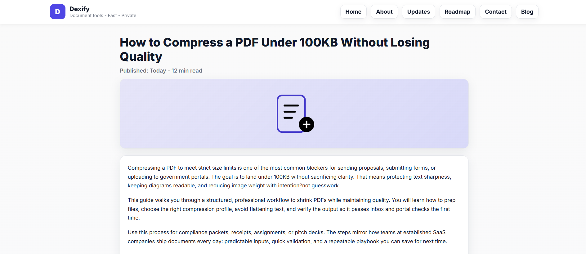 Dexify – Free PDF & File Tool gallery image