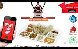 RailRecipe Offers Pure Veg Food in Train media 1