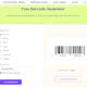 Free Barcode Generator