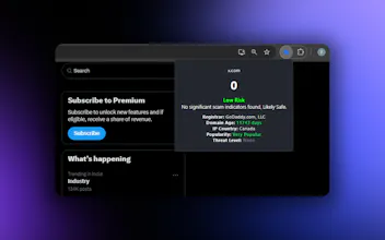 WebSafely Extension gallery image