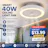 Smart 40W Ceiling Fan Light Sale.