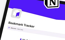 Notion Bookmark Tracker media 2