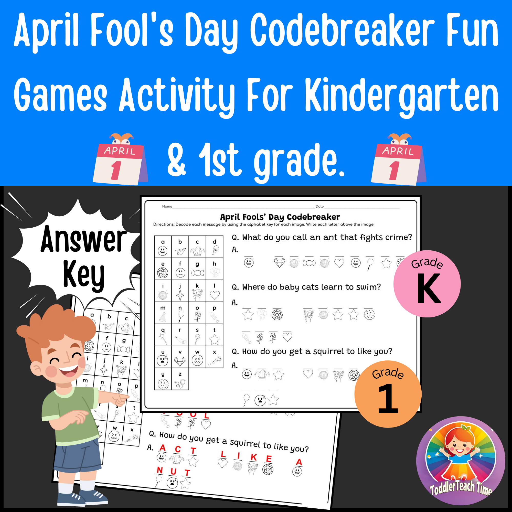 April Fool's Day Codebreaker Fun Games