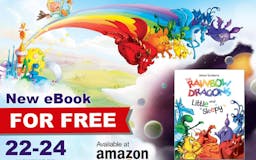 Book for Kids: The Rainbow Dragons and Little Sleepy media 3